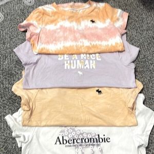 Abercrombie Kids girls tshirts size 7/8